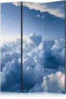 Artgeist Pertvara - Aerial Landscapes: Rays Illuminating Fluffy Cloud Formations