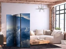 Artgeist Pertvara - Aerial Landscapes: Rays Illuminating Fluffy Cloud Formations