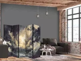 Artgeist Pertvara - Epic Light Play: The Sun Battling for Dominance Over the Clouds