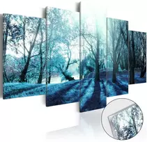Artgeist Akrilo stiklo paveikslas - Mėlyna Glade