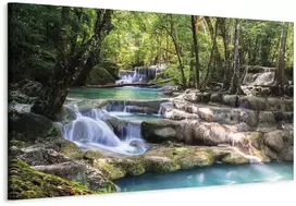 Artgeist Paveikslas - Nature: Forest Waterfall
