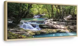 Artgeist Paveikslas - Nature: Forest Waterfall