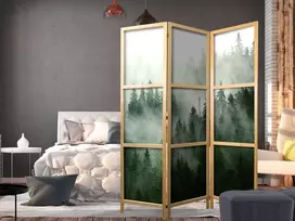 Artgeist Japoniška kambario pertvara - Mountain Forest I