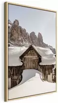 Artgeist Paveikslas - Winter in the Dolomites (1 Part) Vertical