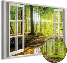 Artgeist Paveikslas - Window: View on Forest