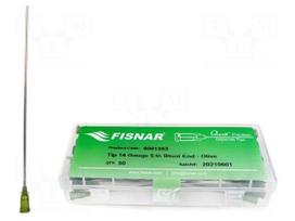Needle: steel | 5" | Size: 14 | straight | 1.6mm | Mounting: Luer Lock