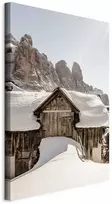Artgeist Paveikslas - Winter in the Dolomites (1 Part) Vertical