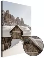 Artgeist Paveikslas - Winter in the Dolomites (1 Part) Vertical