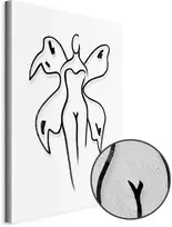 Artgeist Paveikslas - Butterfly Woman (1 Part) Vertical