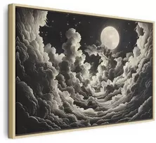 Artgeist Paveikslas - Moon and Stars Singing Among the Great Clouds