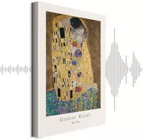 Artgeist Paveikslas - Gustav Klimt - The Kiss (1 Part) Vertical
