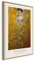 Artgeist Paveikslas - Gustav Klimt - Portrait of Adele Bloch (1 Part) Vertical