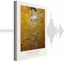 Artgeist Paveikslas - Gustav Klimt - Portrait of Adele Bloch (1 Part) Vertical