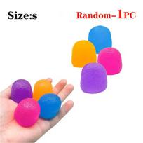 1/4PCS Maltose Stress Ball Rainbow Slow Rising Balls Hand Exercise Grip Ball Stress Relief Sensory Fidget Toys Party Favors New