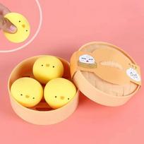Seller Giant Dumpling Simulation Food Squeeze Toy - Soft Fidget Toy For Anxiety Relief Decompression Stress Relief Play