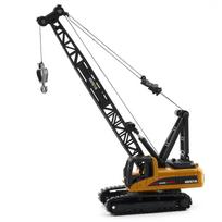 Huina 1720 Tower Crane Model 1/50 Simulation Alloy Crane Truck Model Collection Engineering Cars Trucks Toys for Boys Gift