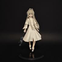 17.5cm Yosuga No Sora Kasugano Sora Anime Collectible Figure Desktop Computer Case Decoration Statue Doll Trendy Toy Gifts violetinė