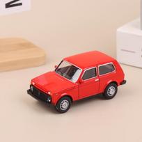 1/43 Scale Simulation Alloy Car Model Retro Diecast Metal Toy Car Ornaments Desktop Decoration Collect Hobby Gifts& raudona