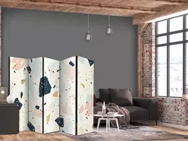 Artgeist Pertvara - Terrazzo with Large - Scaled Stones in Subdued Colors