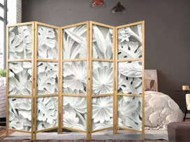 Artgeist Japoniška kambario pertvara - Alabaster Garden III