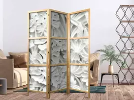 Artgeist Japoniška kambario pertvara - Alabaster Garden I