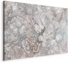Artgeist Paveikslas - Marble flowers – natural stone structure in pastel colours