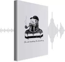 Artgeist Paveikslas - I'm Not Smoking. I'm Breathing (1 Part) Vertical