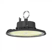100W LED UFO sandėlio šviestuvas, juodas, 6500K
