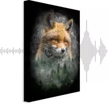 Artgeist Paveikslas - Forest Life (1 Part) Vertical