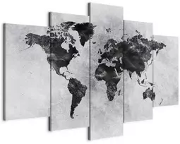Artgeist Paveikslas - Concrete World (5 Parts) Wide