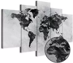 Artgeist Paveikslas - Concrete World (5 Parts) Wide