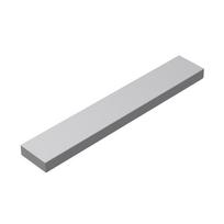 MOC 6636 Accessories 1x6 Light Panel 20PCS/Set Flat Tile Assemble Parts Building Blocks Child's Gifts Educational Toys Accessory