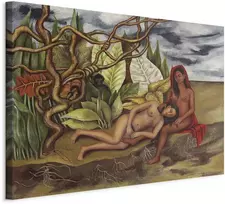 Artgeist Paveikslas - Frida Kahlo – Two Nudes in a Forest (The Earth Itself)