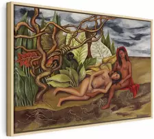 Artgeist Paveikslas - Frida Kahlo – Two Nudes in a Forest (The Earth Itself)