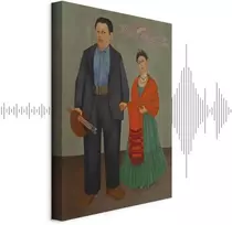 Artgeist Paveikslas - Frida Kahlo – Frida and Diego Rivera