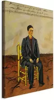 Artgeist Paveikslas - Frida Kahlo – Self-Portrait with Cropped Hair