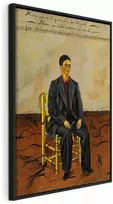 Artgeist Paveikslas - Frida Kahlo – Self-Portrait with Cropped Hair