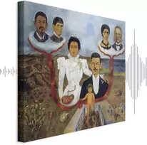 Artgeist Paveikslas - Frida Kahlo – My Grandparents, My Parents and I