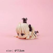 Japan New 24cm Yosuga no Sora Figure PVC Action Anime Doll Model Toys cute white suspender skirt Figure for girl gift