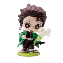 2026 Hot Demon Slayer Tanjiro Kamado Nezuko anime cartoon figure Model creative personalized statue model ornament surprise gift