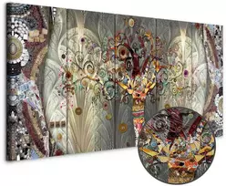Artgeist Paveikslas - Tree of Life (5 Parts) Narrow