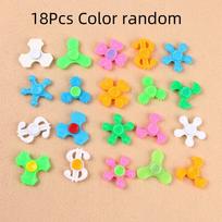18pcs Mini Fingertip Gyro Spinner Colorful Spinning Toys for Kid Party Favor Toys Rotating Gyroscope Decompression Funny Gifts