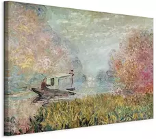 Artgeist Paveikslas - Claude Monet – Boat on the Seine
