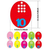 10 vnt./rinkinys Vaikams Dėlionė Veltinio žaislas Skaičiavimo morka Velykiniai kiaušiniai Matematika Ankstyvojo ugdymo dėlionės žaislai Montessori mokymosi priemonės TMZ