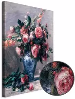 Artgeist Paveikslas - Pierre-Auguste Renoir – Vase of Roses