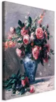 Artgeist Paveikslas - Pierre-Auguste Renoir – Vase of Roses