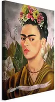 Artgeist Paveikslas - Frida Kahlo – Self-Portrait Dedicated to Dr. Eloesser