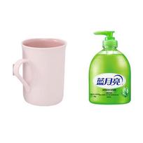 Blue Moon Aloe Antibacterial Hand Wash & Mouthwash Cup Set