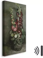 Artgeist Paveikslas - Vincent Van Gogh – Vase of Hollyhocks