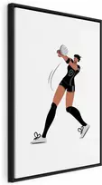 Artgeist Paveikslas - Female Volleyball Player Illustration